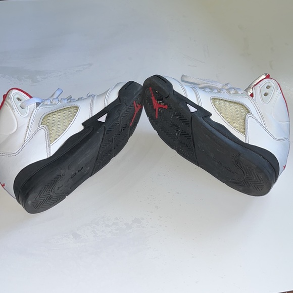 Nike Air Jordan 5 retro kids, fire red/white/blk - Picture 6 of 10